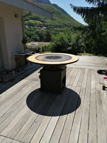 Aménagement extérieur à Vaulnaveys-le-Haut